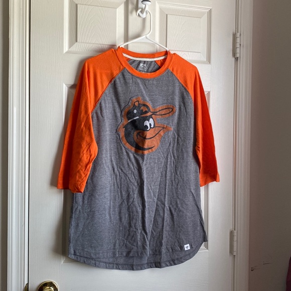 Cooperstown Fanatics Large Orioles Fan Shirt BARELY USED - Picture 1 of 3